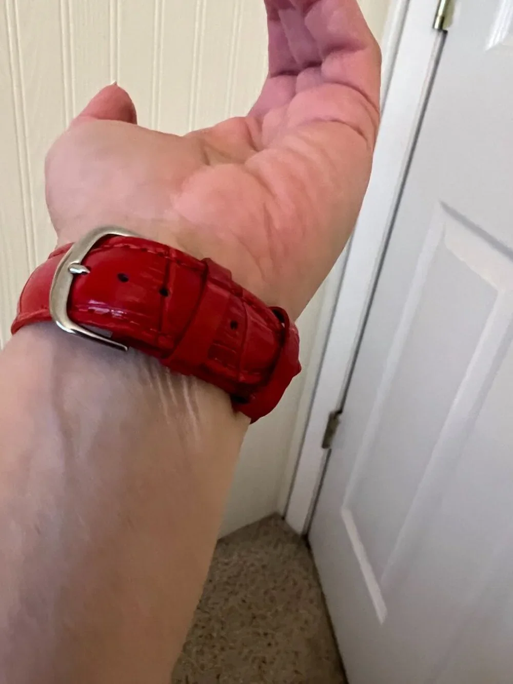 Watch – Rectangular Face, New Battery & Band